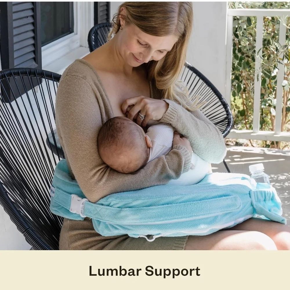 My Brest Friend Aqua Blue Nursing Pillow - Picture 4 of 16